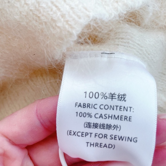 ✨ Cotton Candy 100% Cashmere Sweater – Women’s Small ✨ - Picture 6 of 7